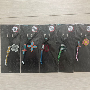 귀멸의 칼날 일륜도키링(젠이츠,시노부,기유,사네미,미츠리)