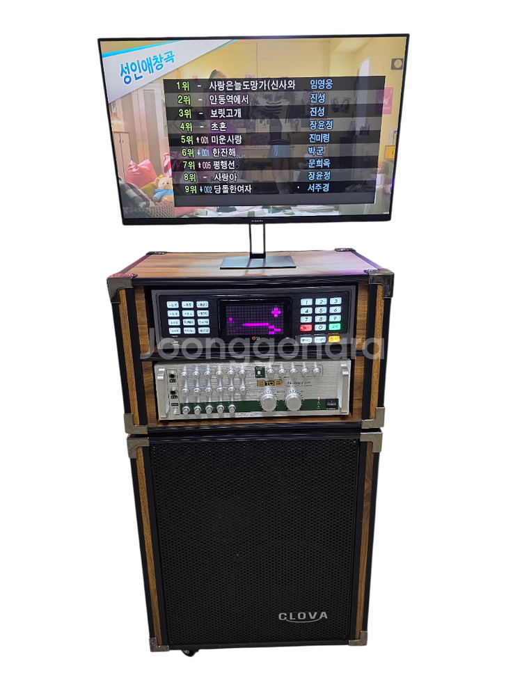 태진 이동식 노래방 기계--0