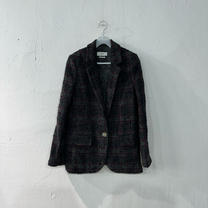 이자벨마랑 체크 울 자켓 42