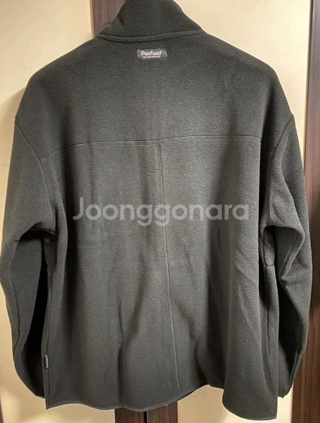 펜필드 집업후리스 검정색 M사이즈 팝니다--1