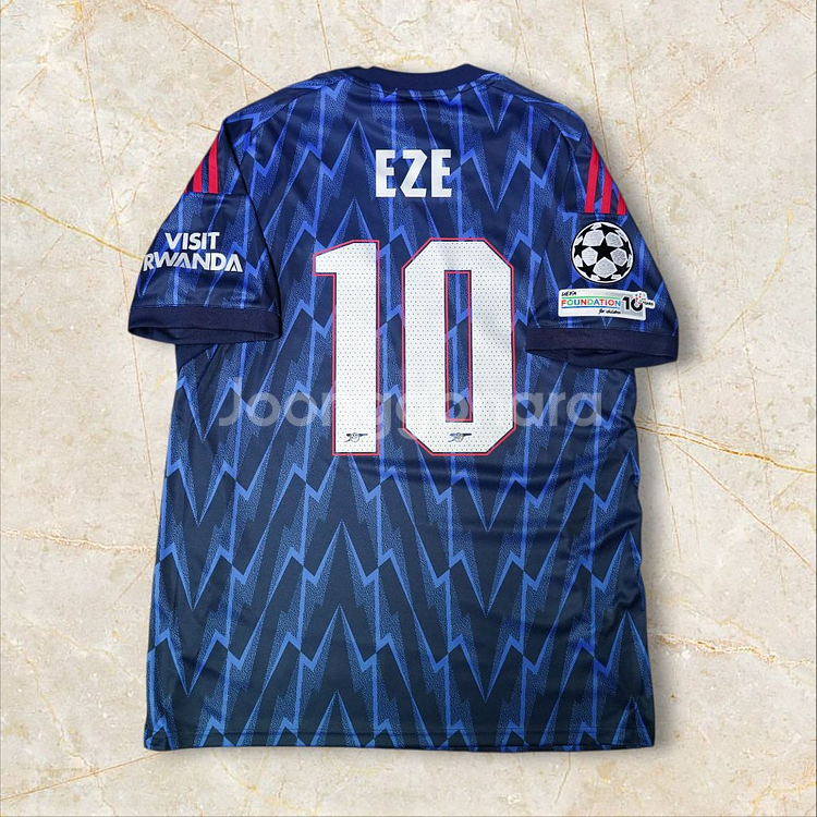 [국내 XL] 25/26 아스날 에제 챔스 어웨이 유니폼--0