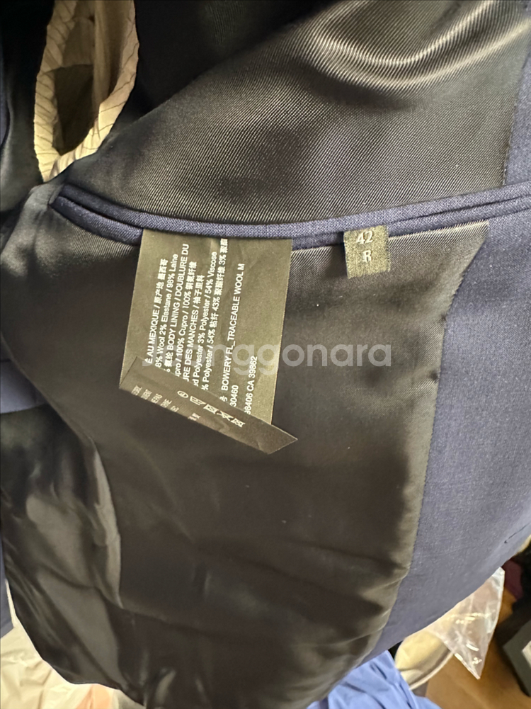 띠오리 ( Theory ) 남성 정장 세트 - 네이비--2