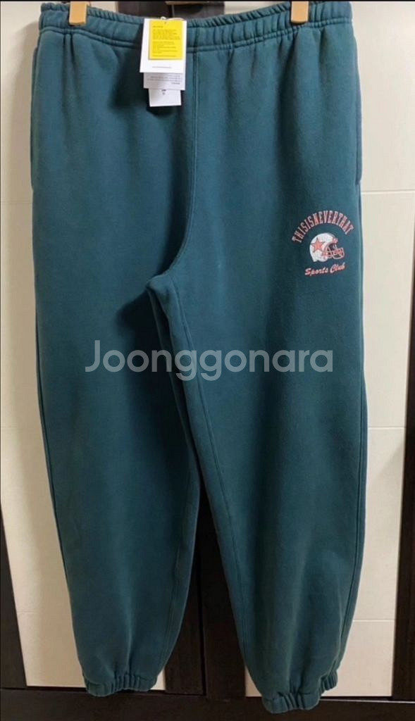 디스이즈네버댓 스웨트팬츠 인디고색 M사이즈 팝니다--0