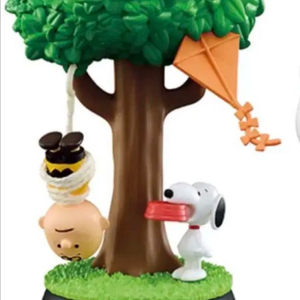 스누피 피너츠 스윙 오너먼트 리멘트 식완 피규어 가챠