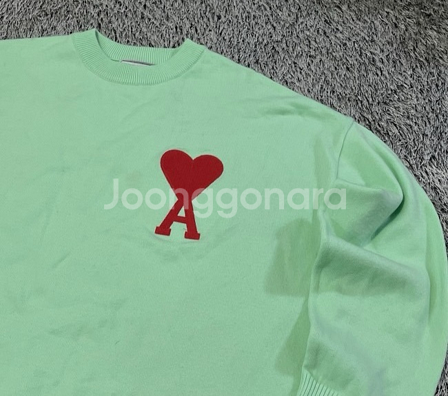 아미 빅로고 맨투맨 105~110--1