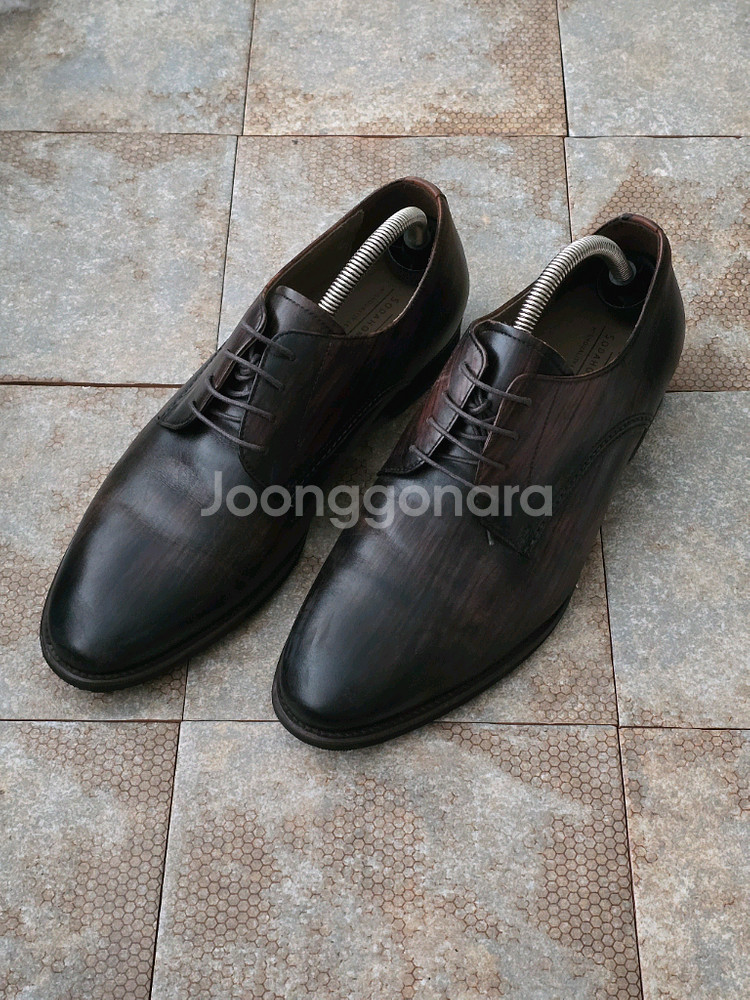 (275)소다 옴므 딥 브라운 드레스 슈즈 구두--0