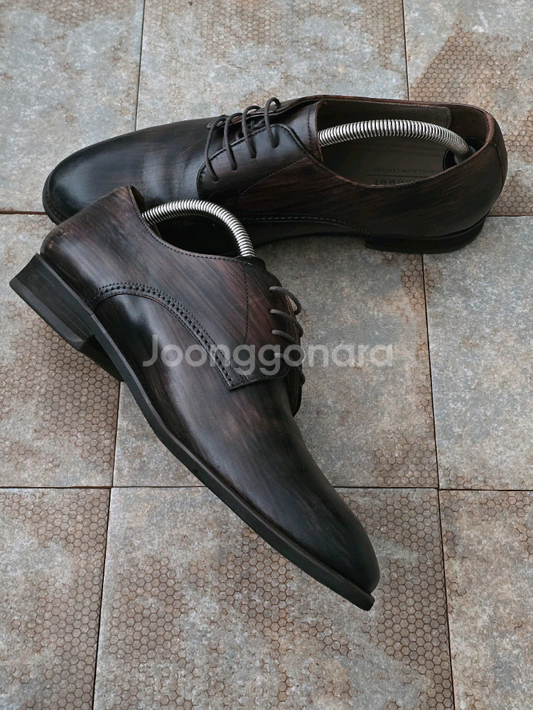 (275)소다 옴므 딥 브라운 드레스 슈즈 구두--3