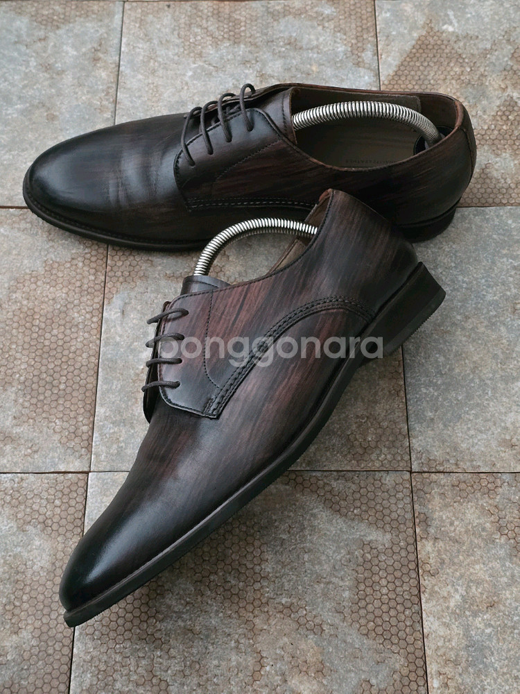 (275)소다 옴므 딥 브라운 드레스 슈즈 구두--2