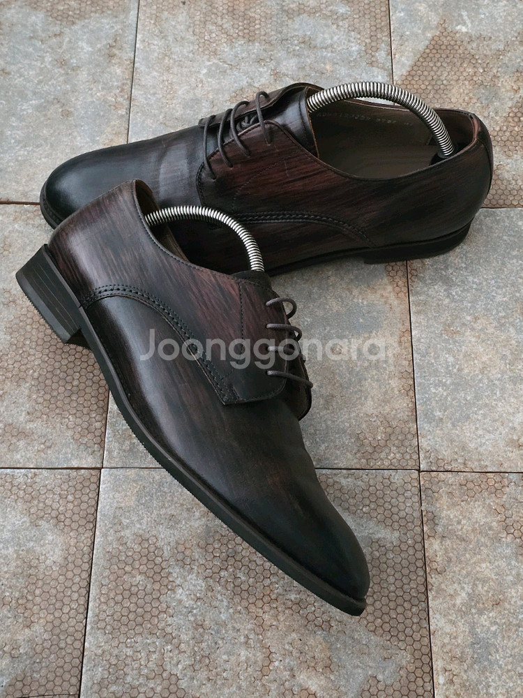 (275)소다 옴므 딥 브라운 드레스 슈즈 구두--5