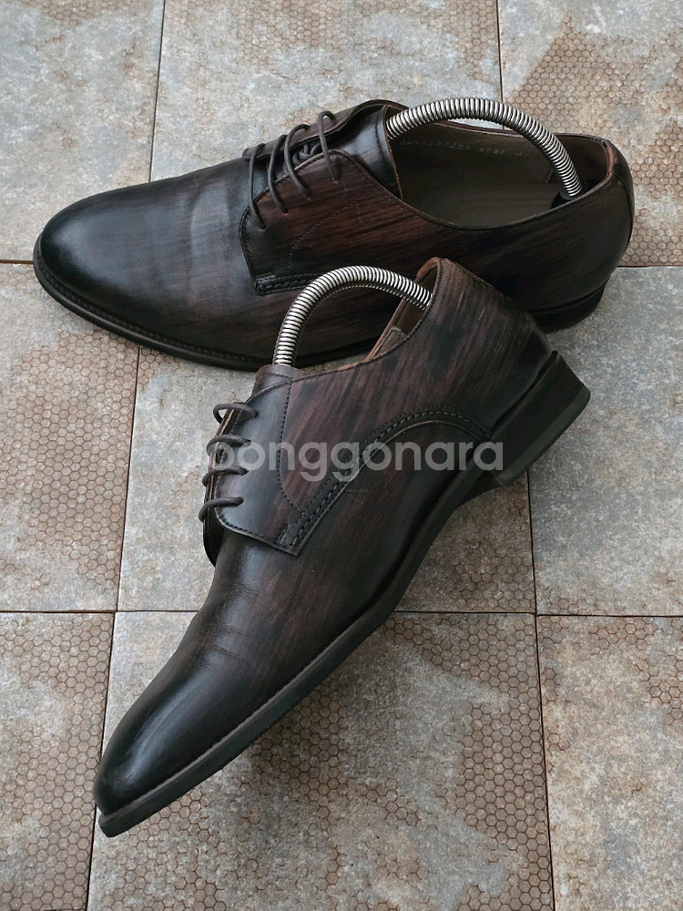 (275)소다 옴므 딥 브라운 드레스 슈즈 구두--4