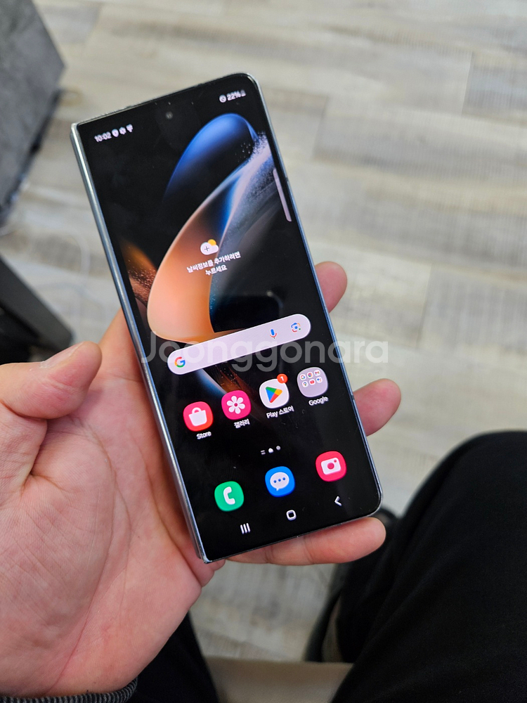 실사진 삼성 갤럭시Z폴드4 판매 중고폰 F936--0