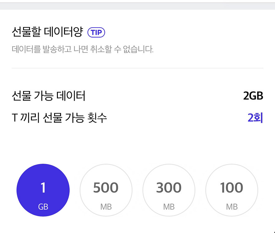 skt 데이터쿠폰 판매 2기가--0