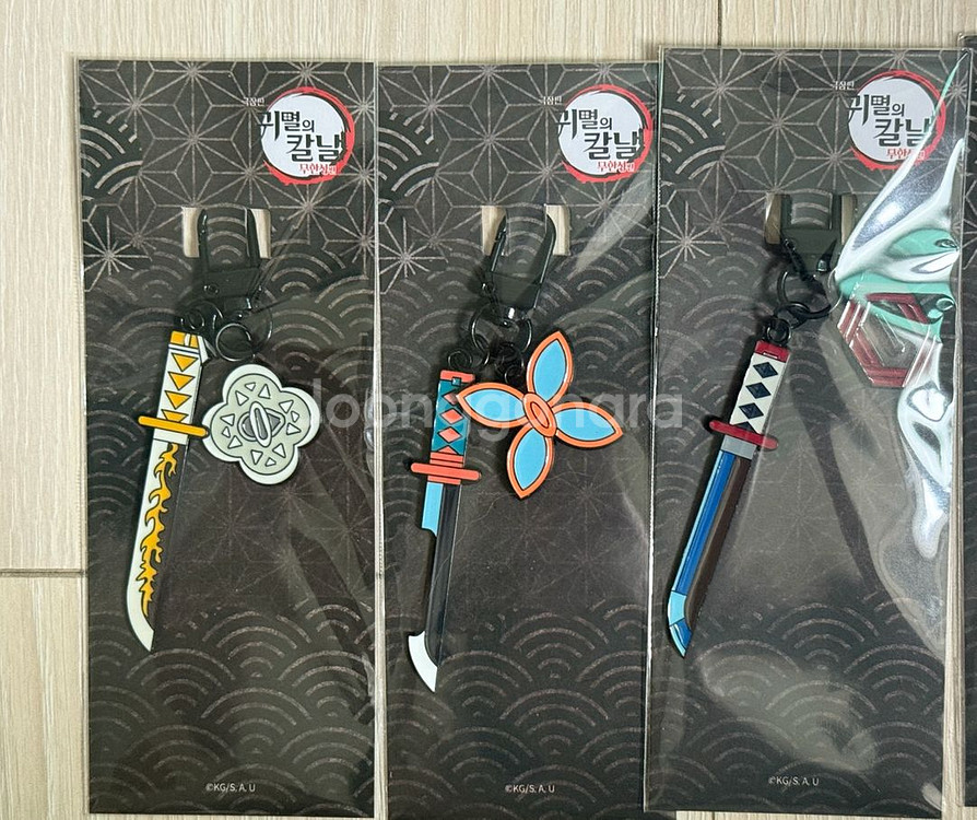 귀멸의 칼날 일륜도키링(젠이츠,시노부,기유,사네미,미츠리)--1