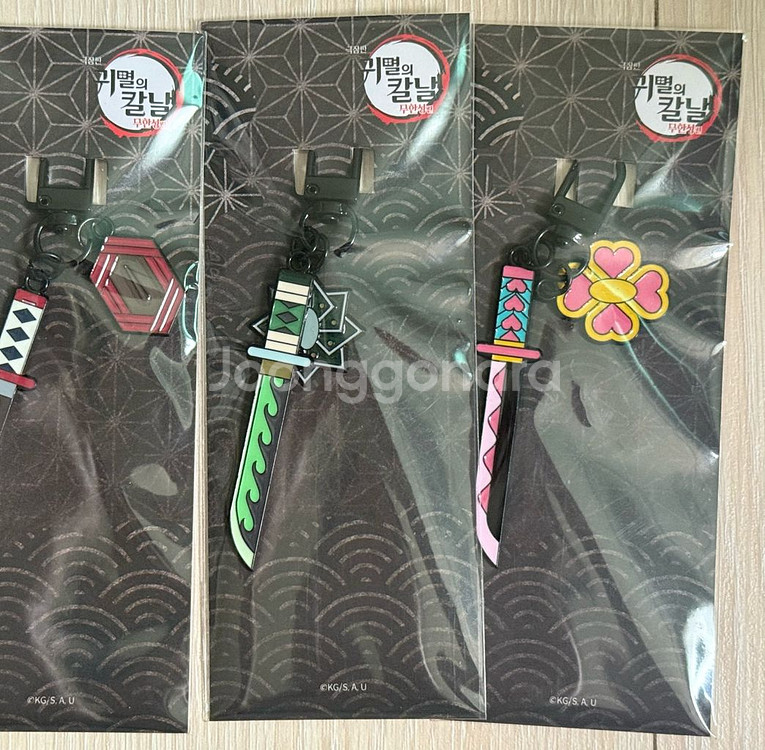 귀멸의 칼날 일륜도키링(젠이츠,시노부,기유,사네미,미츠리)--2