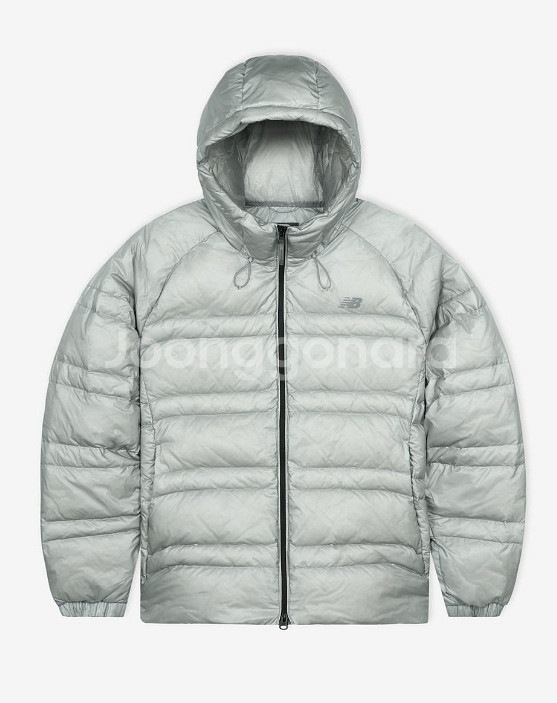 뉴발란스 플라잉77 경량패딩 그레이 XL 급처--0