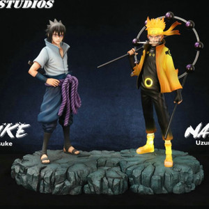 crazy나루토x사스케 레진 원피스피규어 급처(네고가능