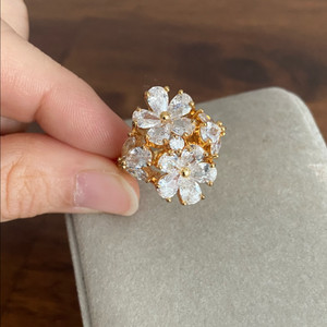 악세서리 큐빅 반지