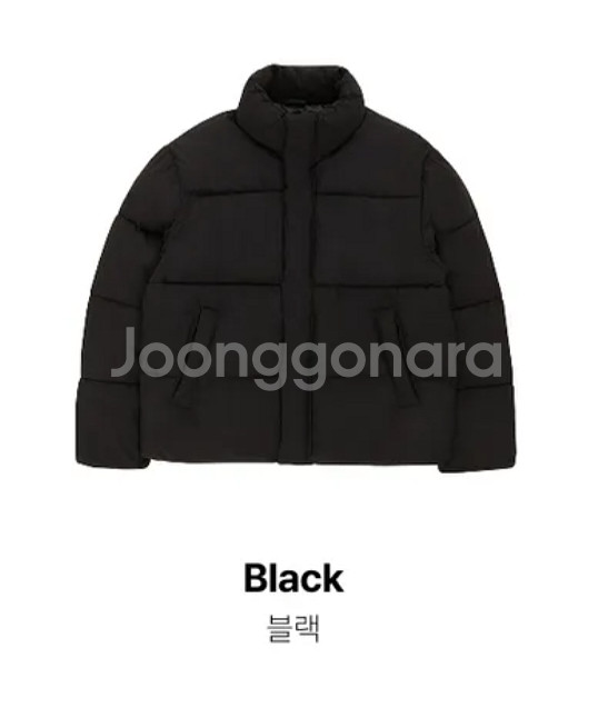 스파오 베이직 푸퍼 패딩--3