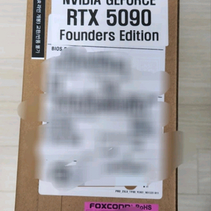 [수원 동탄] 미개봉 새상품 RTX 5090FE 국내정품 그래픽카드