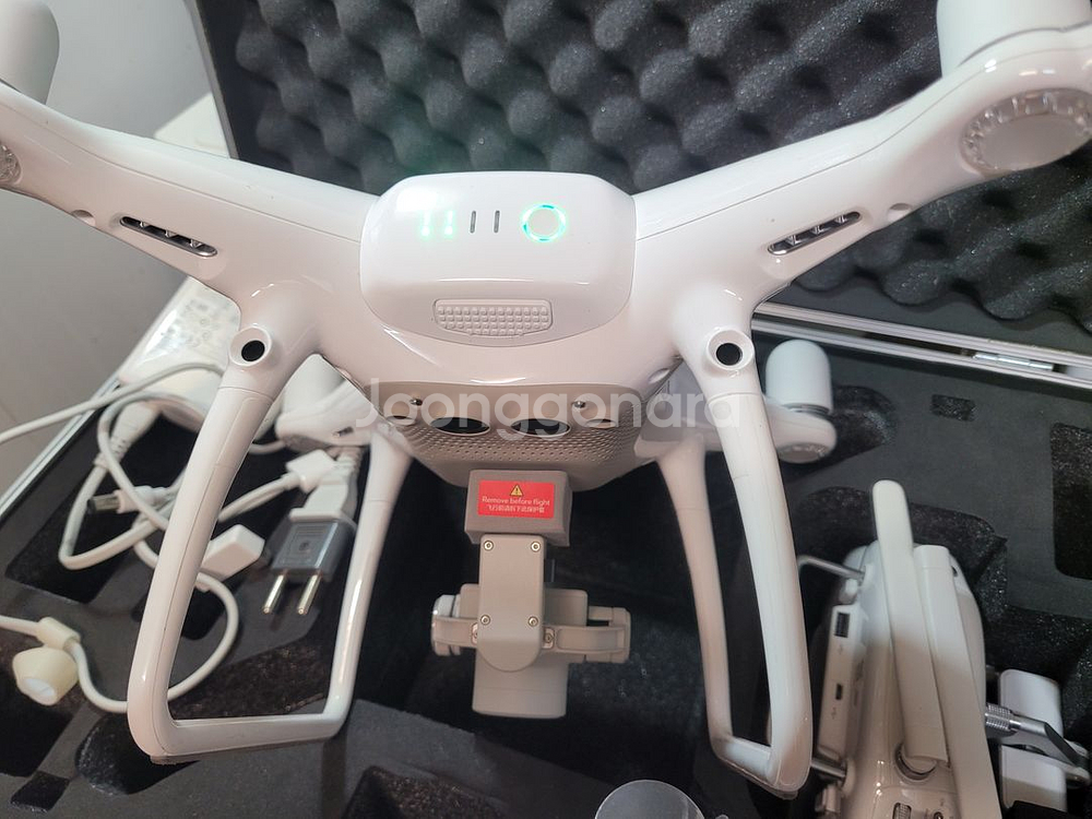 DJI 팬텀4프로 드론 쿼드콥터 DRONE 풀셋+하드케이스--6
