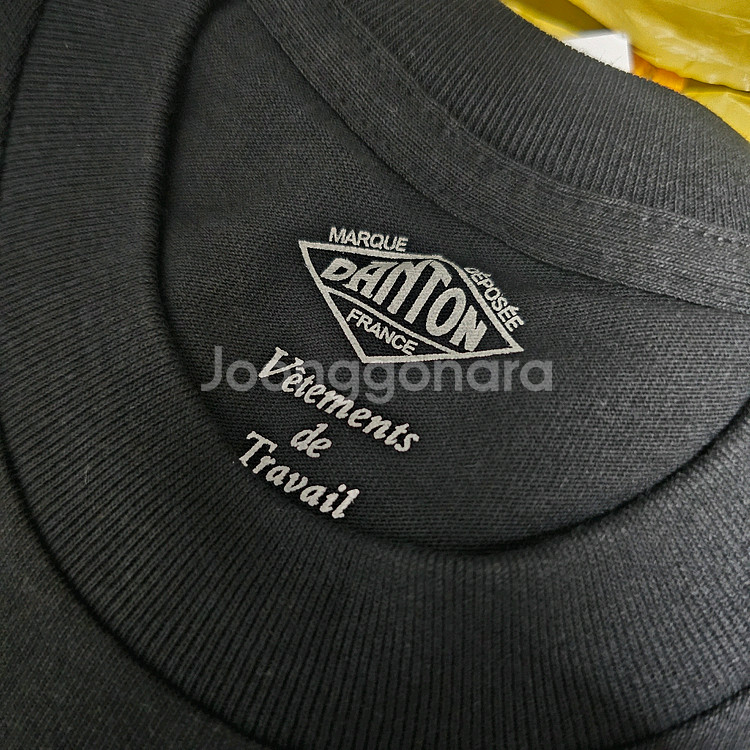 단톤 블랙 포켓 반팔 티셔츠 DT-C0198 새상품 팝니다--1