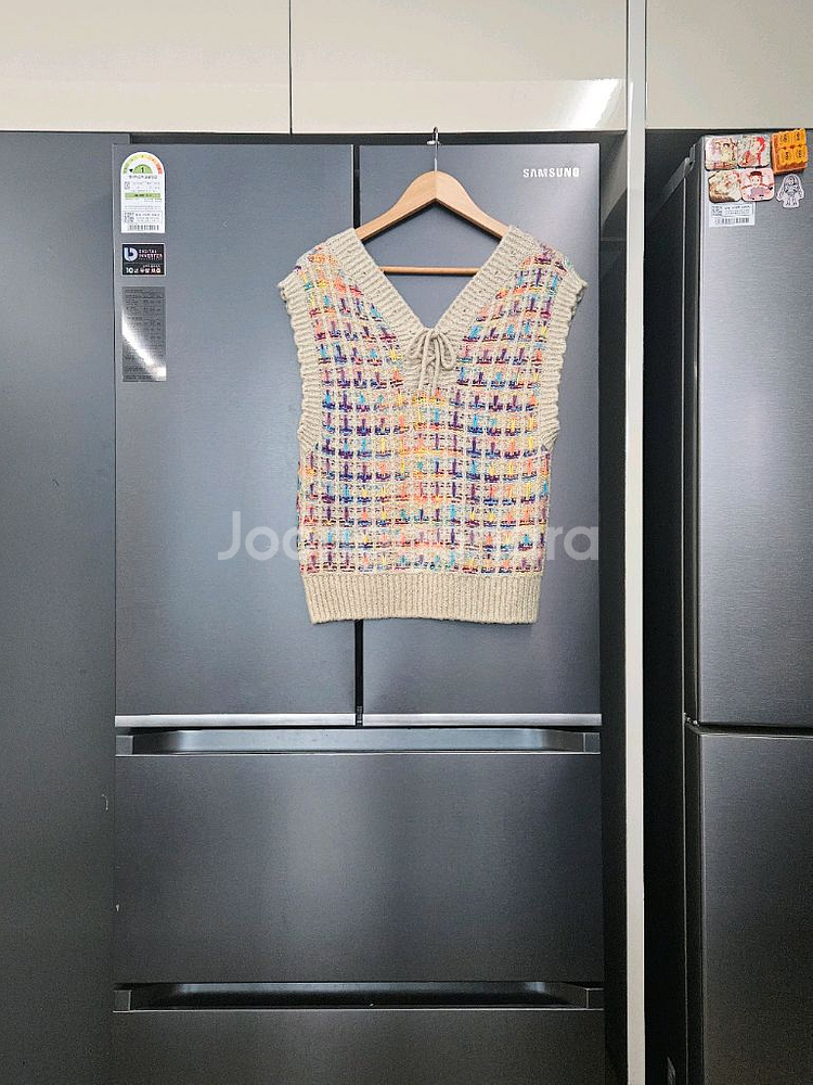 써스데이아일랜드 니트 베스트 85S--1