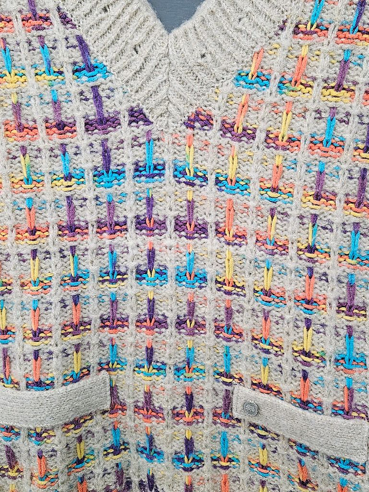 써스데이아일랜드 니트 베스트 85S--2