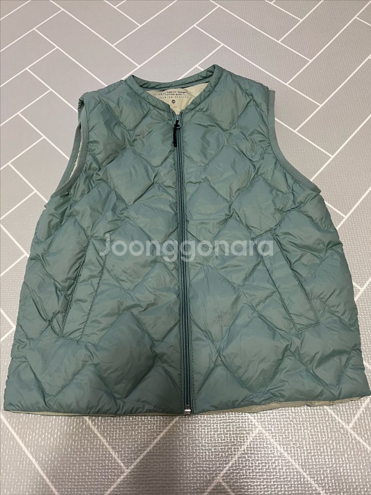 탑텐키즈 경량 다운 베스트 130--0