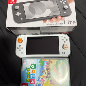 닌텐도 스위치 라이트(그레이)+동물의숲