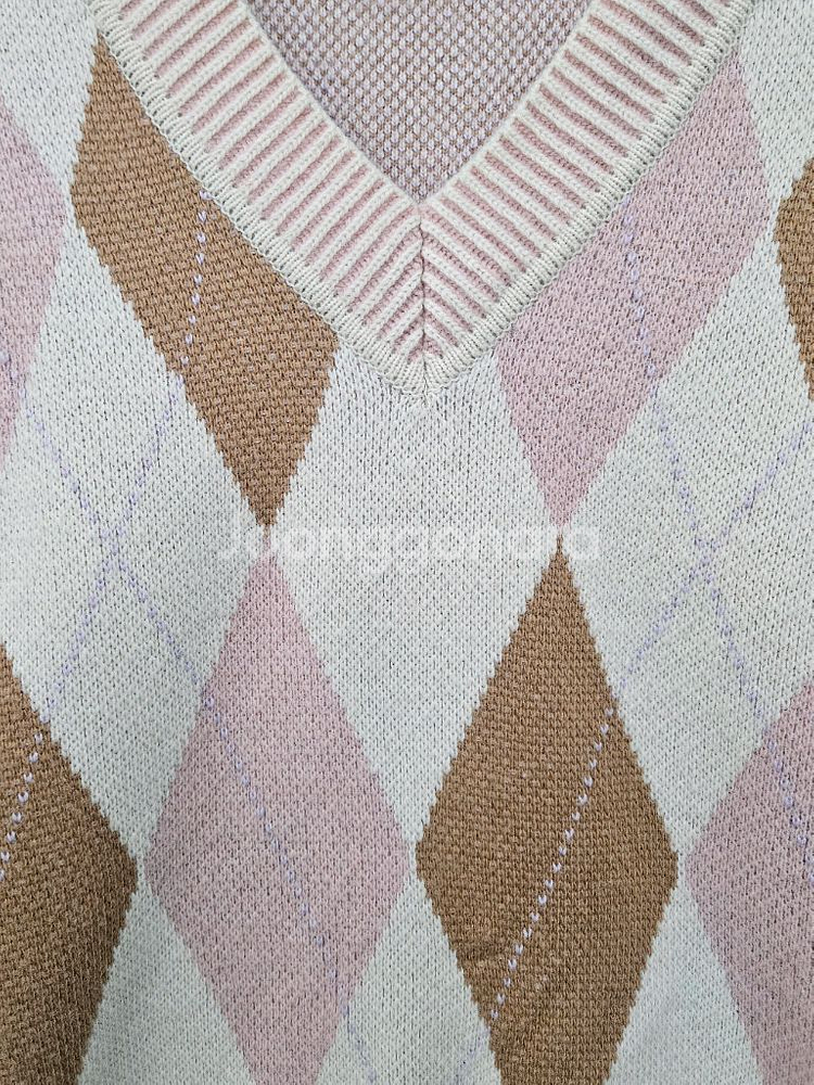 써스데이아일랜드 니트 베스트 85S--2