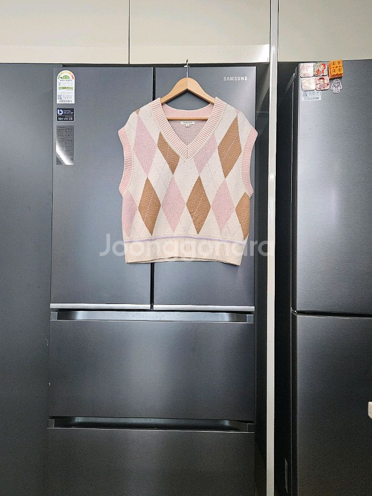 써스데이아일랜드 니트 베스트 85S--0