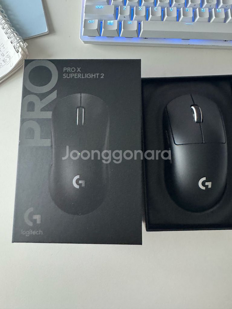 (새상품) 지프로 슈퍼라이트2 지슈라2 블랙 마우스--0