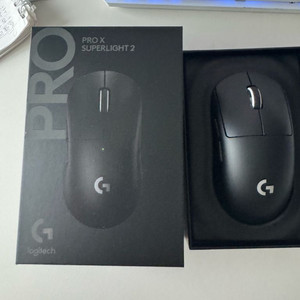 (새상품) 지프로 슈퍼라이트2 지슈라2 블랙 마우스