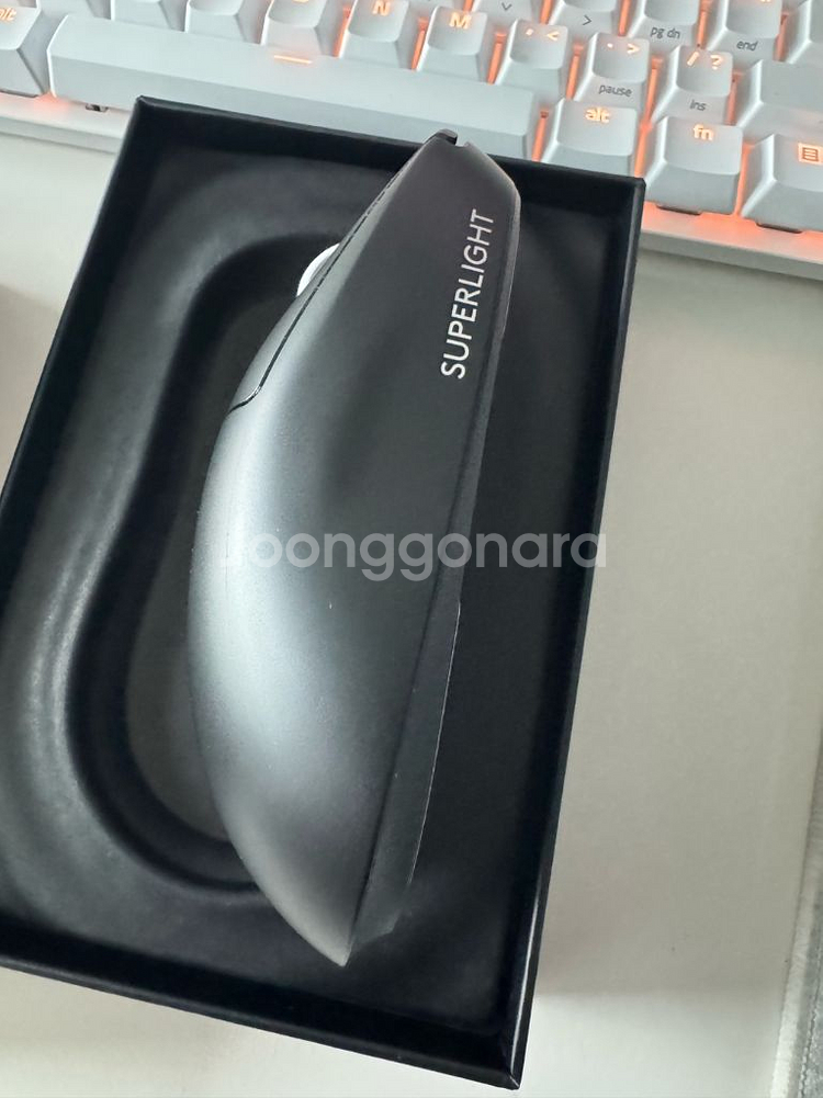 (새상품) 지프로 슈퍼라이트2 지슈라2 블랙 마우스--4