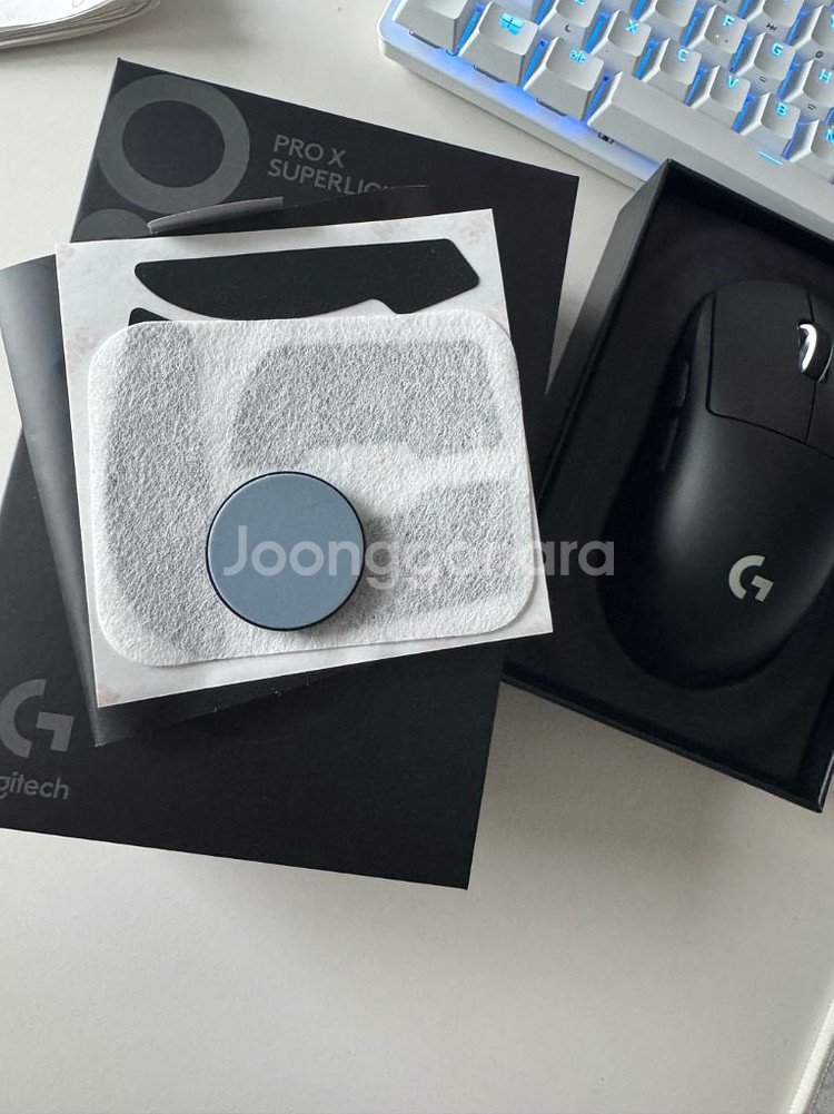 (새상품) 지프로 슈퍼라이트2 지슈라2 블랙 마우스--5