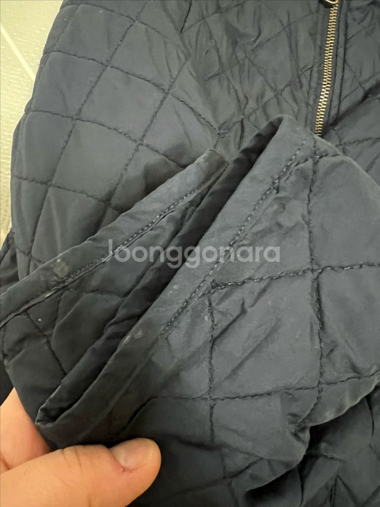 폴로정품 퀼팅자켓--5