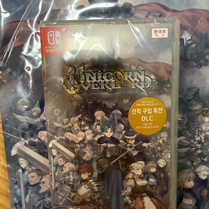 닌텐도 스위치 유니콘 오버로드 초회판 미개봉