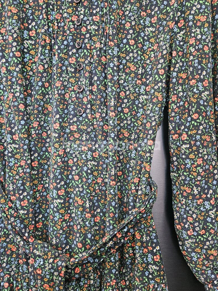 써스데이아일랜드 코듀로이 롱 원피스 85S--2