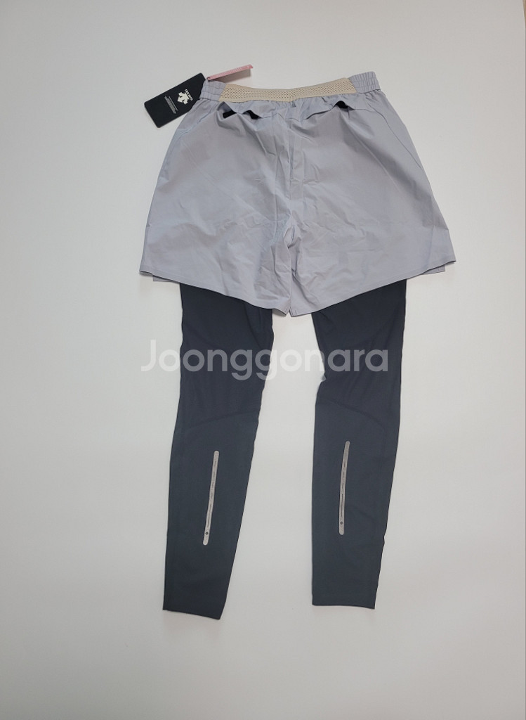 새상품)데상트 남성 반바지 일체형 2in1레깅스 M,L--4