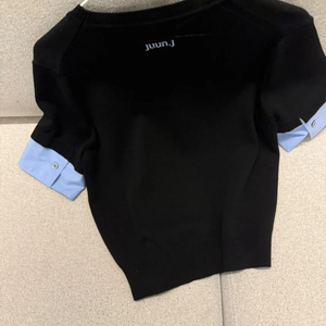 준지 반팔 니트