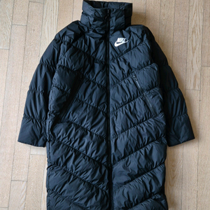 나이키 우먼스 다운 필 롱패딩 그레이 덕다운 사이즈80