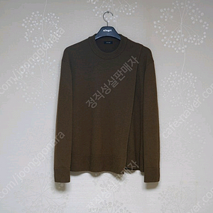 시스템옴므 울 100% 슬릿 니트