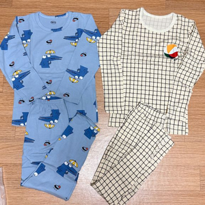 새상품 140 일자 내복 .시보리 없는 내복 세트 ~