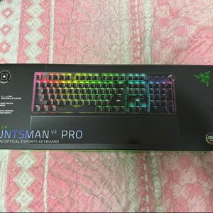 레이저 헌츠맨 V3 프로 키보드 새제품