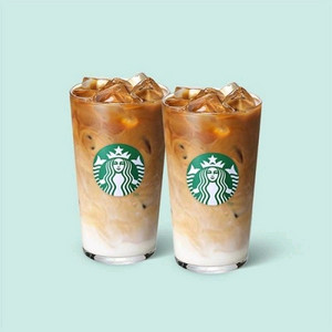 스타벅스 카페라떼 2잔 세트 신속거래