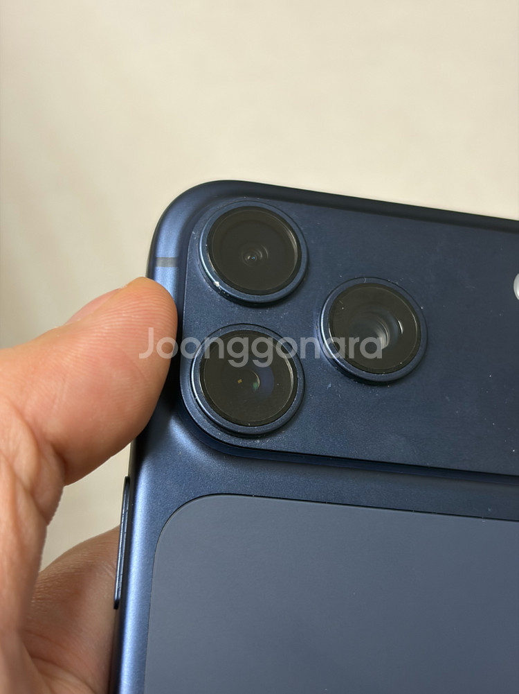 아이폰 17프로 256기가 딥블루--5