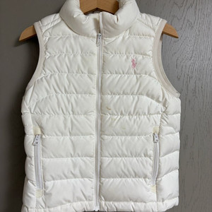 폴로 여아 패딩 조끼 5세