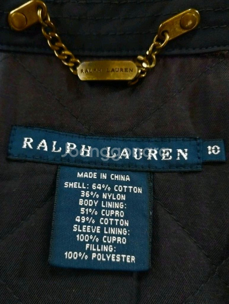 66)랄프로렌 폴로 여성 사파리 야상자켓--3