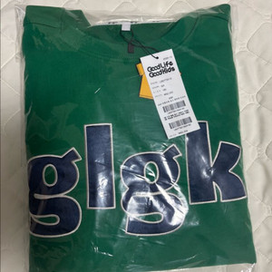 glgk 아플리케로고맨투맨 그린160