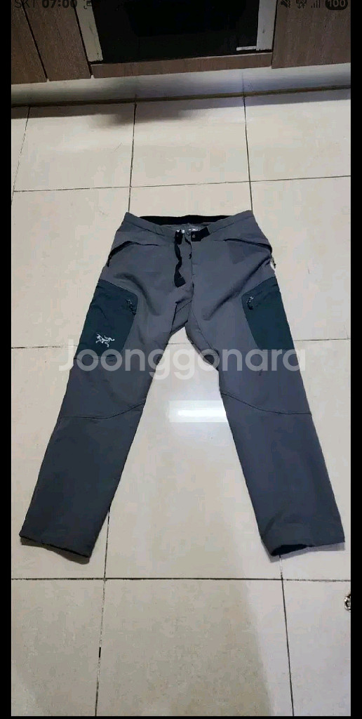 아크테릭스 감마 AR 팬츠 L / 노스페이스 눕시700 조끼--0